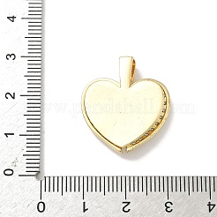 Латунные микропаве кубические цирконии открывающиеся подвески KK-F905-02G-03