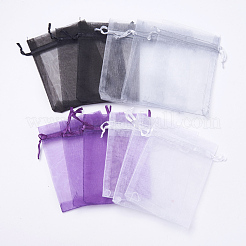 4 мешок organza цветов OP-MSMC003-04A-9x12cm