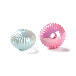 Непрозрачные акриловые бусины с УФ-покрытием&nbsp;PACR-D288-22