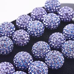 彼女へのバレンタインデーギフト  925スターリングシルバーオーストリアのクリスタルラインストーンスタッドピアス  丸玉スタンドピアス  ラウンド  539 _tanzanite  12mm&nbsp;Q286L-539