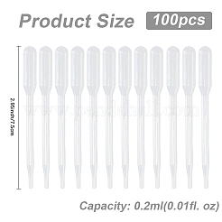 100шт 0.2мл пластиковая капельница&nbsp;TOOL-DJ0001-54
