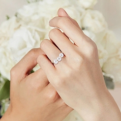 20 шт. 2-х цветные манжетные кольца из нержавеющей стали 304&nbsp;RJEW-SC0001-35