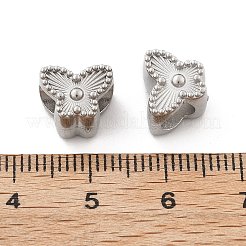 Европейские бусины из нержавеющей стали 304 STAS-M112-03P-03