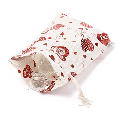 Сумка из хлопчатобумажной ткани с рождественской тематикой ABAG-H104-B03