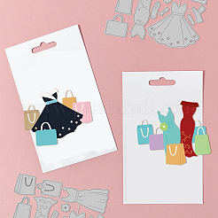 Платье сумка для покупок штампы из углеродистой стали трафареты DIY-WH0309-1265