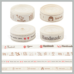 4 рулон 4-х видов хлопчатобумажной ленты ручной работы с принтом OCOR-NB0002-08