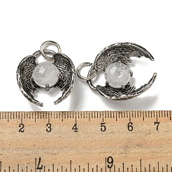 Подвески из натурального кварца в форме летучей мыши&nbsp;G-F766-03AS-10