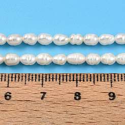 Нити из натурального культивированного пресноводного жемчуга PEAR-N012-03S-01