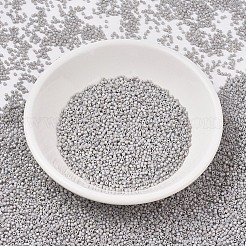 MIYUKIデリカビーズ  シリンダー  日本製シードビーズ  11/0  （db1528)マット不透明ライトスモークab  1.3x1.6mm  穴：0.8mm  約10000個/袋  50 G /袋&nbsp;SEED-X0054-DB1528