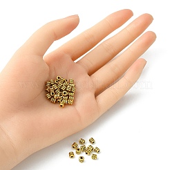 Акриловые бусины прокладки тибетского стиля PALLOY-YW0001-75