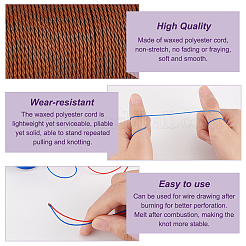 Вощеный шнур полиэстера YC-OC0001-02