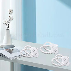 12шт 2 стиля пластиковых браслетов с имитацией жемчуга BJEW-GF0001-02