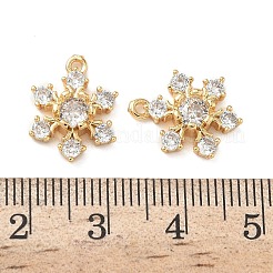 Латунные микро проложить кубического циркония подвески KK-Z136-69G