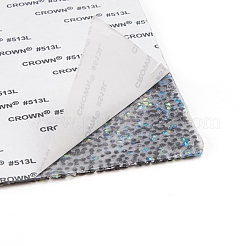 Горный хрусталь с блестками из смолы (клей на спине) DIY-WH0166-23D