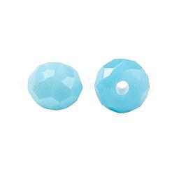 Стеклянные бусины с гальваническим покрытием &nbsp;EGLA-JP0002-01F-4mm