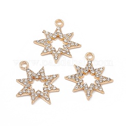 Сплава кристалла горный хрусталь подвески FIND-C019-53KCG