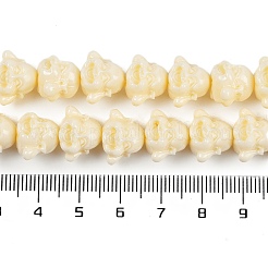 Нити резных бусин из синтетического коралла CORA-C003-11B