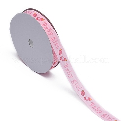 Смешанные душа ребенка украшения украшения полиэстер грогрен ленты OCOR-X0001