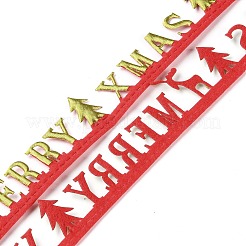 Navidad feliz navidad fieltro encaje adorno&nbsp;OCOR-D013-05B