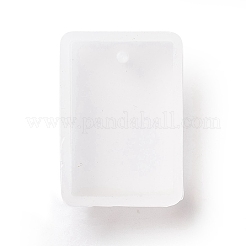 Прямоугольные подвесные силиконовые Молды&nbsp;X-DIY-K047-02