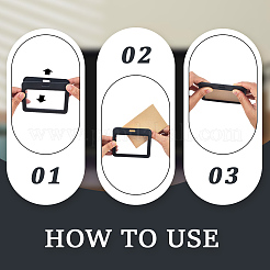 Акриловые визитницы&nbsp;AJEW-WH20020-252H