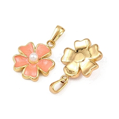 Подвески из нержавеющей стали 304 с эмалью&nbsp;STAS-P438-13A-G