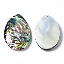 Подвески из натурального ушка / ракушки SSHEL-N034-88