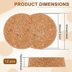 Пробки для бутылок WOOD-WH0124-27B