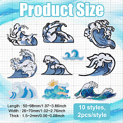 20 шт. 10 стиля&nbsp;DIAM-PH0001-01