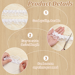 7.7~8 м кружевная лента с цветочным узором OCOR-FG0002-35A