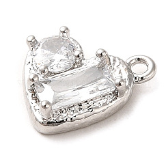 Латунные микро проложить кубического циркония подвески&nbsp;LS-ZIRC-P113-05P