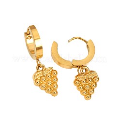 Orecchini a cerchio in acciaio inossidabile 304&nbsp;WG5C9B9-04