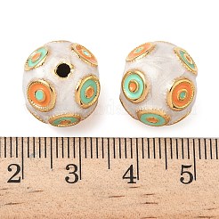 Эмалированные бусины из нержавеющей стали 304&nbsp;STAS-L026-03G-01