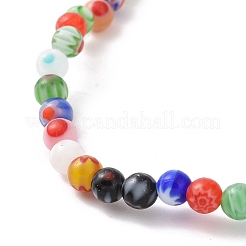 201 bracelets extensibles à breloques en acier inoxydable pour Halloween&nbsp;BJEW-JB05975-02