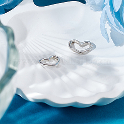 2 шт. 925 кольца-пружинки из стерлингового серебра&nbsp;STER-BBC0008-97