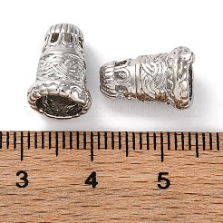 Конусообразная стойка покрытие латунные бусины KK-S406-05P