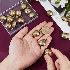 Латунные подвески-колокольчики KKB-FH0001-01C