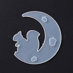 Большой кулон в форме животного на полумесяце своими руками&nbsp;DIY-F125-05