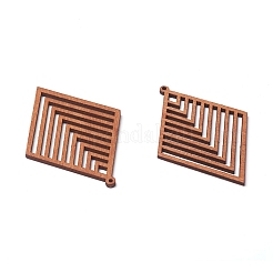 Grands pendentifs en bois&nbsp;WOOD-WH0100-24