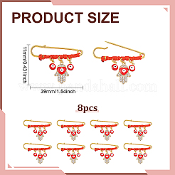 8 broche de acero inoxidable&nbsp;JEWB-ME00005