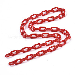 Chaînes de trombones acryliques opaques faites à la main&nbsp;KY-S166-002E