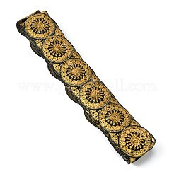 Вышивка полиэфирными лентами OCOR-WH0079-64