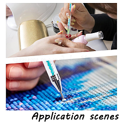 2 шт. пластиковые ручки для создания страз для нейл-арта MRMJ-FH0001-36