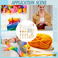 Наборы инструментов для вязания своими руками HJEW-NB00150