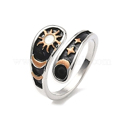 Латунные манжеты с открытыми кольцами&nbsp;RJEW-C157-01P