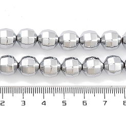 Гальванизировать немагнитных синтетический гематит нитей бисера&nbsp;G-F300-30-01