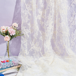 Ткань из полиэстера и органзы DIY-WH0028-11