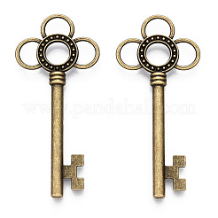 Тибетский сплав стиля большие кулоны PALLOY-TAC0009-23AB