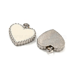 Модные эмалевые подвески из нержавеющей стали 304&nbsp;STAS-Z009-08P