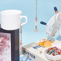 Kits de fabrication de pendentifs pour tasses à eau à faire soi-même&nbsp;DIY-SC0034-18